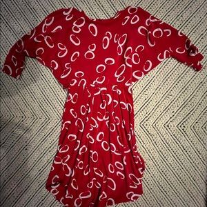 Vintage red dress, fits like a medium.